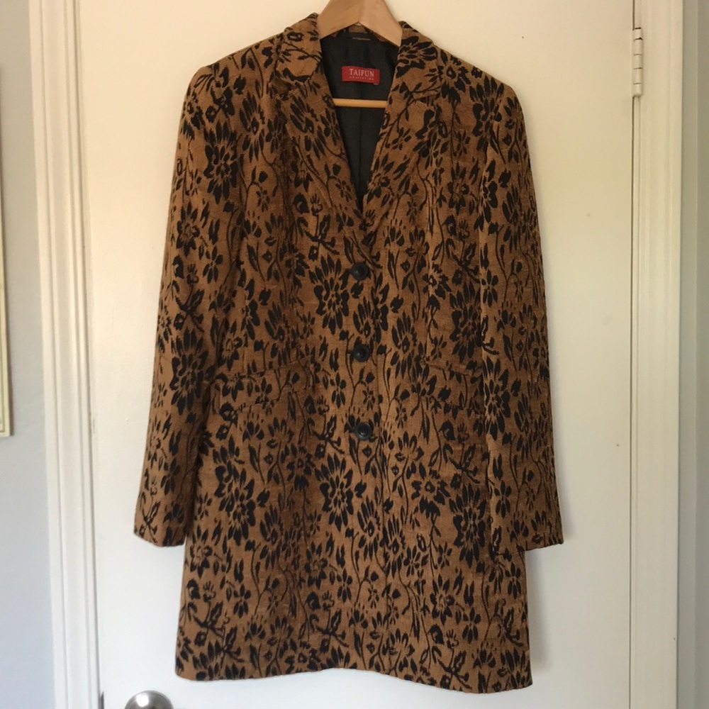 Taifun Collection longline coat